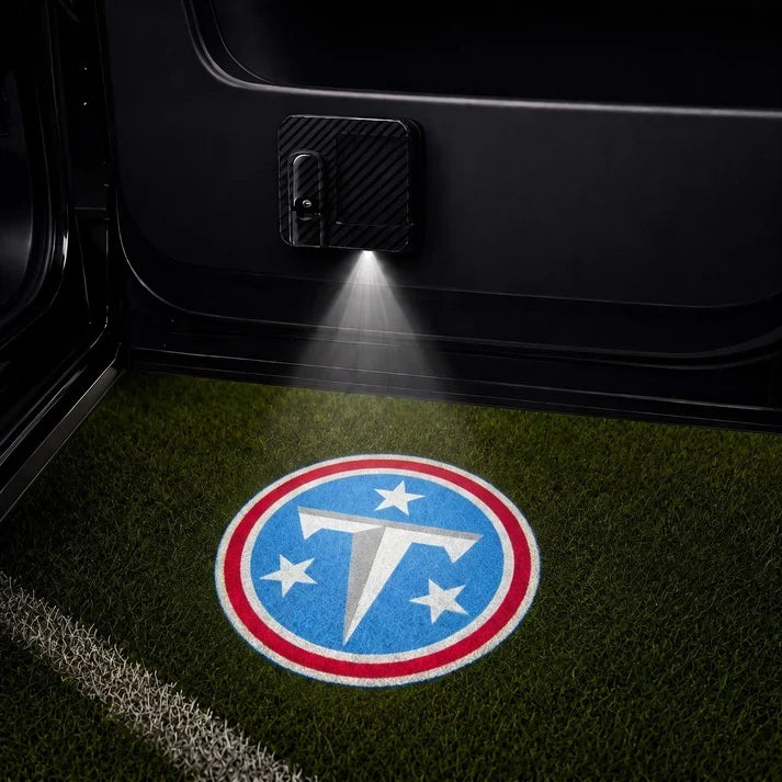 Football Car Door Projector Lights