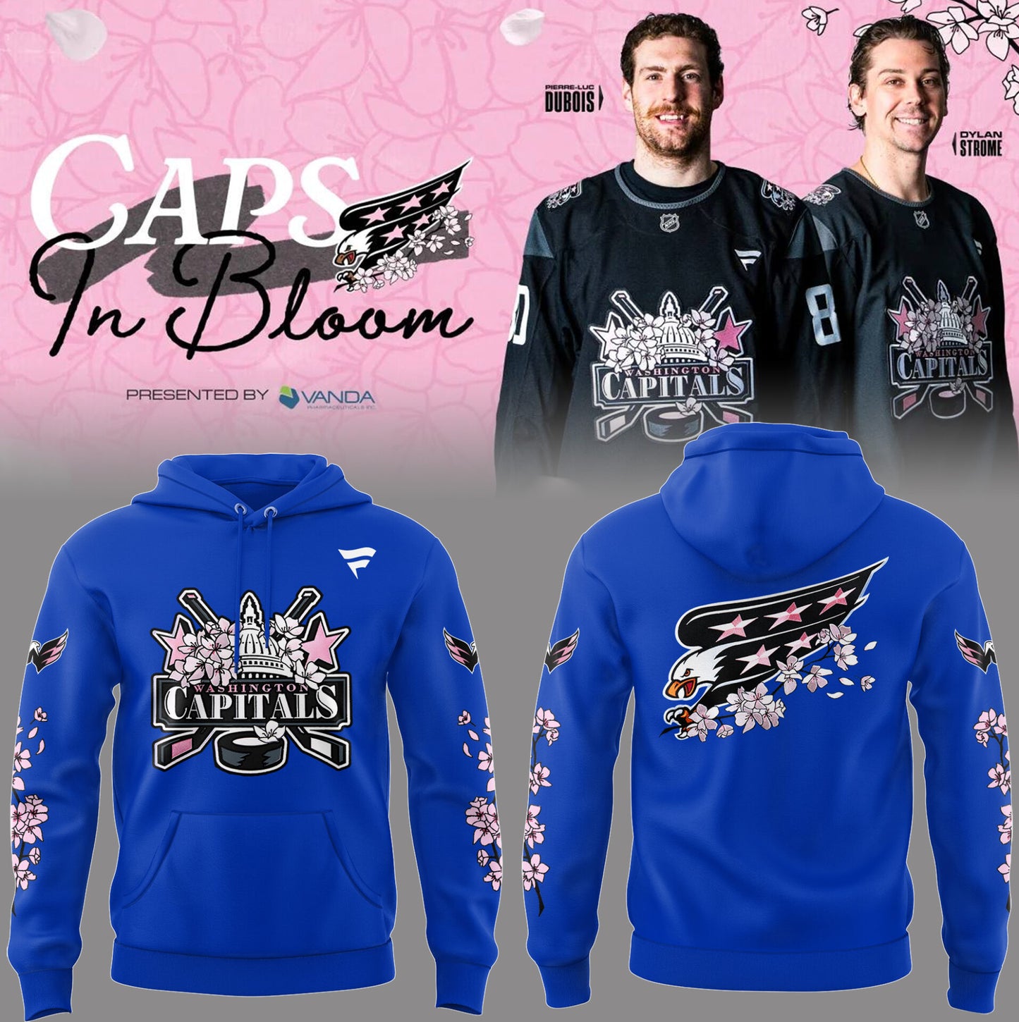 WSH Cherry Blossom 2026 Hoodie - Printed n1