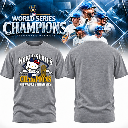 MIL World Series Champions One Side T-Shirt - Printed V21