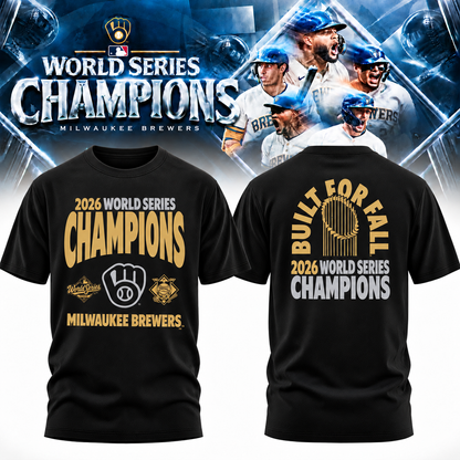 MIL World Series Champions Two Sides T-Shirt - Printed V17