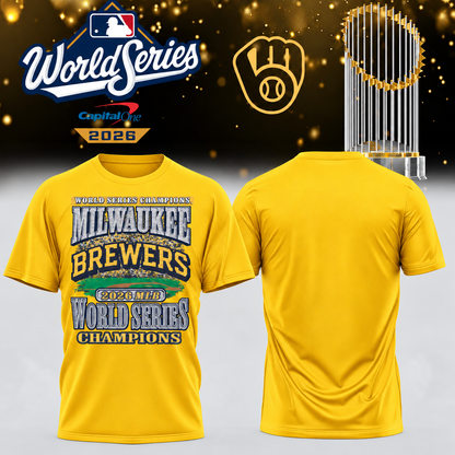 MIL World Series Champions One Side T-Shirt - Printed V35