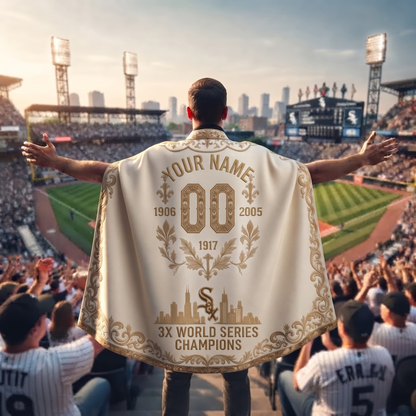 CWS Champions Supporter Edition Custom Strap Shawl Cape – Printed