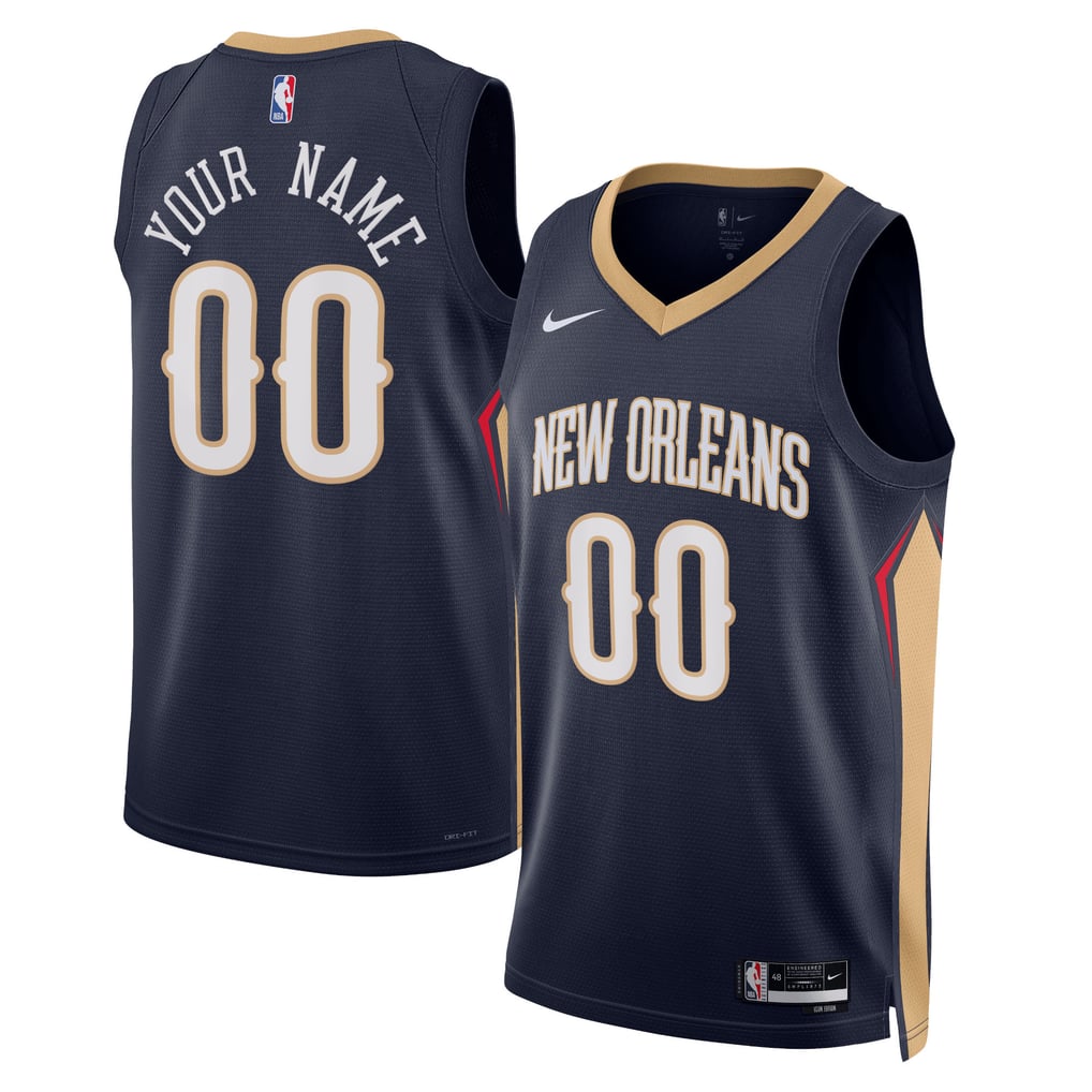 New Orleans Pelicans Vapor Custom Jersey - Stitched