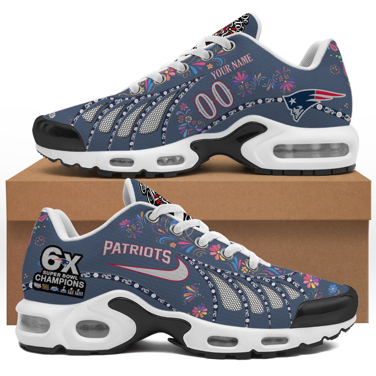 NE Día de los Muertos Edition Custom Sport Shoes