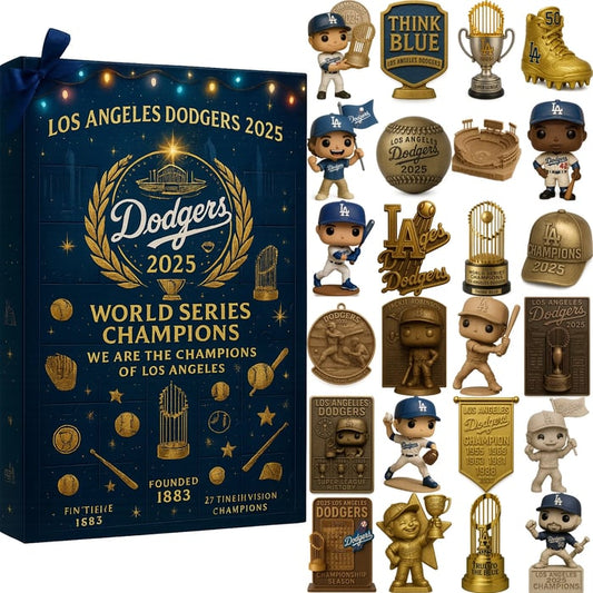 LAD 2025 World Series Champions Advent Calendar N1