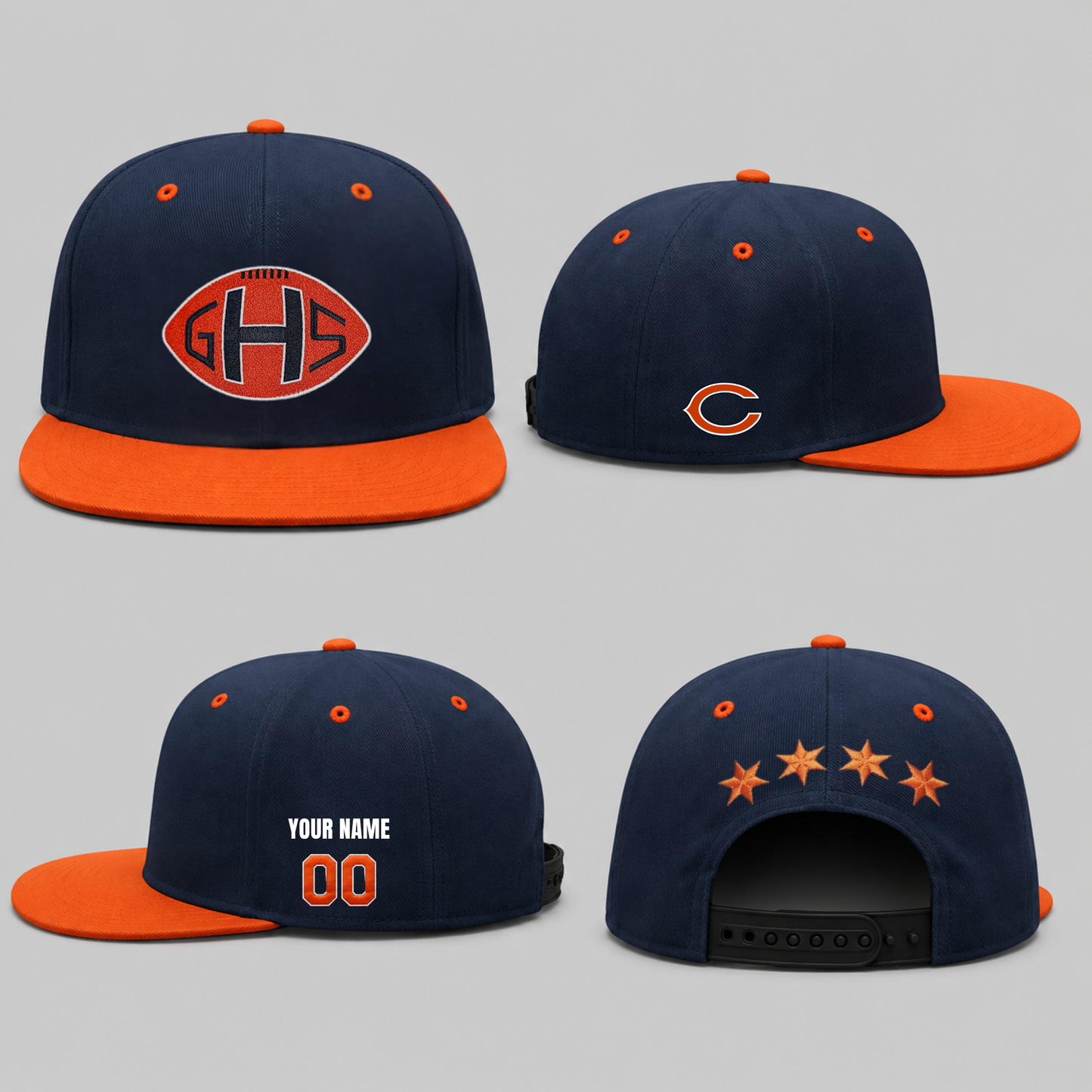 Chicago Bears 2026 Rivalries Snapback Cap - Printed