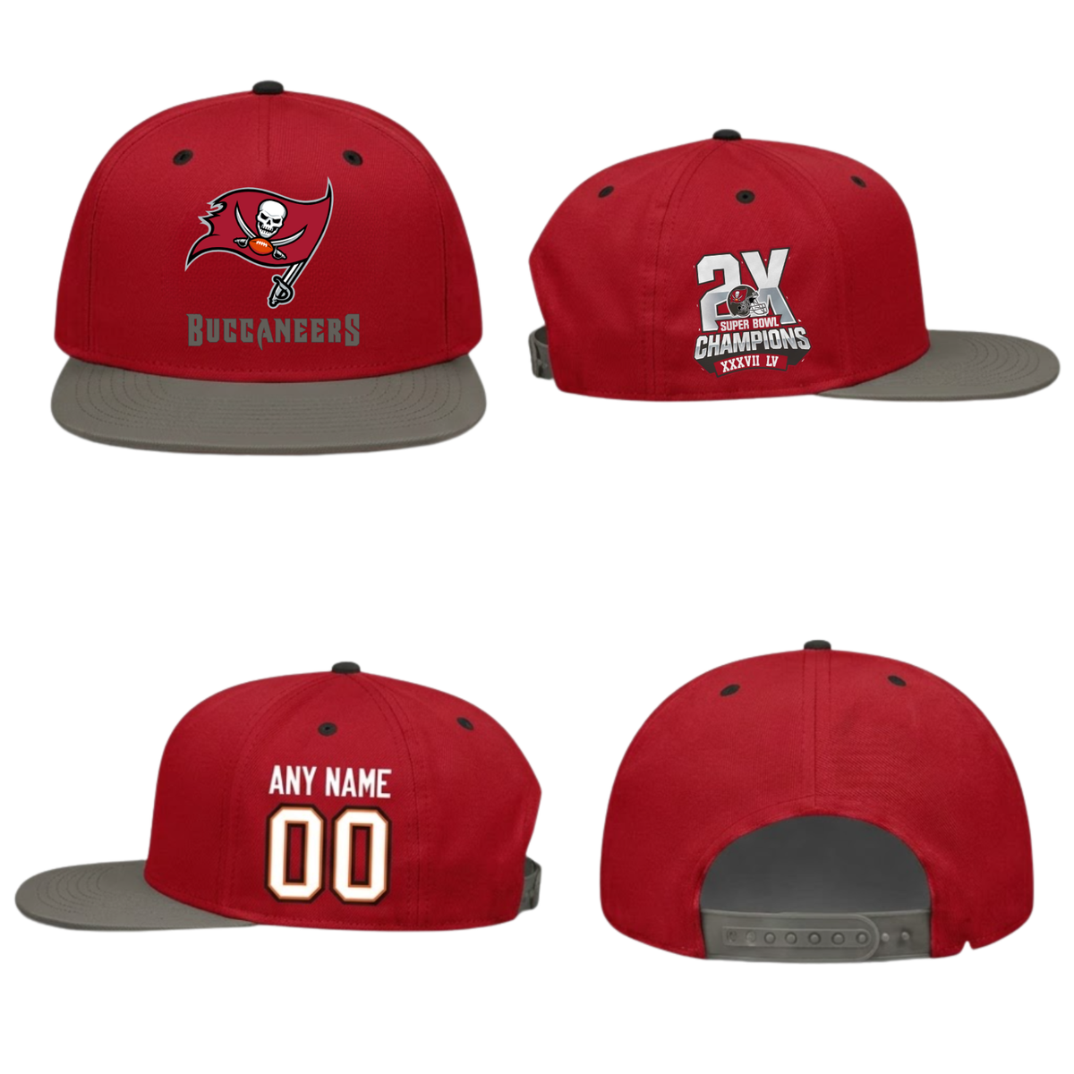 TB Personalized Snapback Cap - Printed