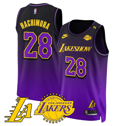 LAL City Edition Jersey - All Stitched - The California Destiny