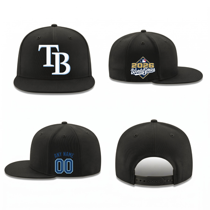 TBR American League Champions Personalized Snapback Cap - Printed V3