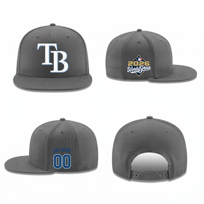 TBR American League Champions Personalized Snapback Cap - Printed V3