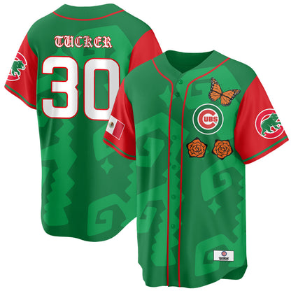 Chicago Cubs "Xicago" Mexican Heritage Jersey - All Stitched