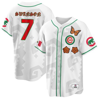 Chicago Cubs "Xicago" Mexican Heritage Jersey - All Stitched