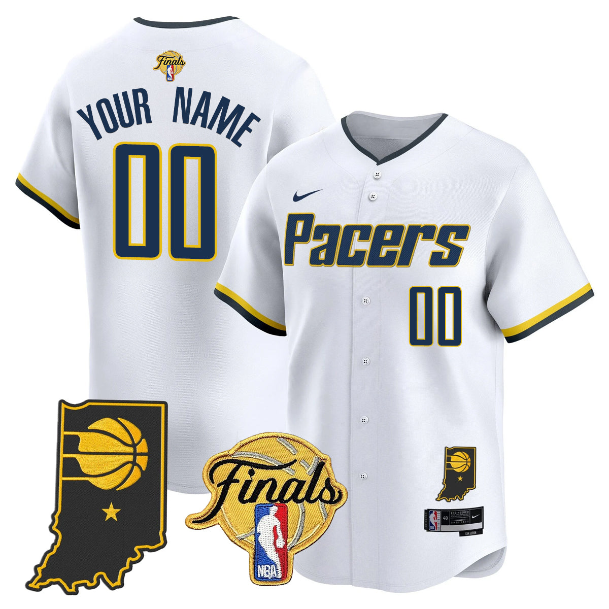 IND 2025 Finals Vapor Baseball Custom Jersey N3 - All Stitched