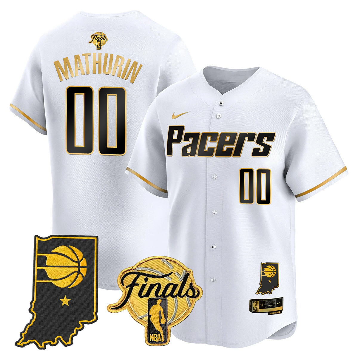 IND 2025 Finals Vapor Baseball Jersey N3 - All Stitched