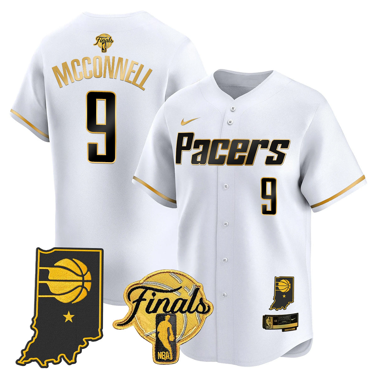 IND 2025 Finals Vapor Baseball Jersey N3 - All Stitched