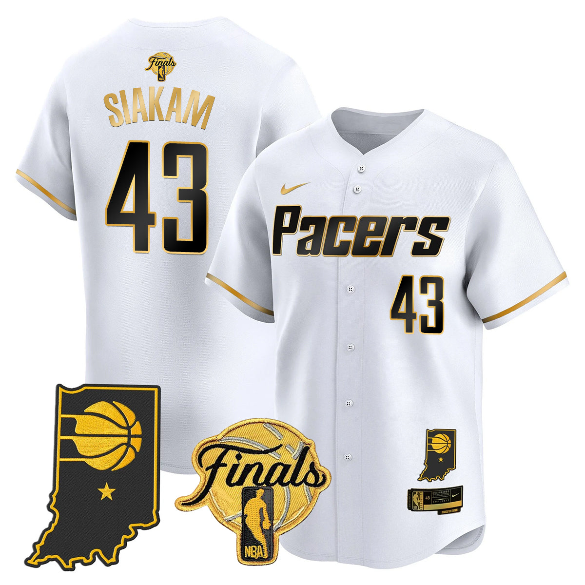 IND 2025 Finals Vapor Baseball Jersey N3 - All Stitched