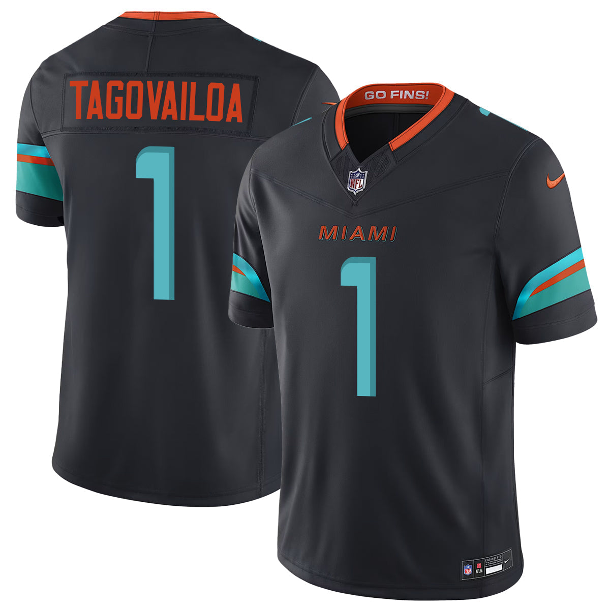 MIA Vapor F.U.S.E. Limited Rivalry Series Jersey - All Stitched