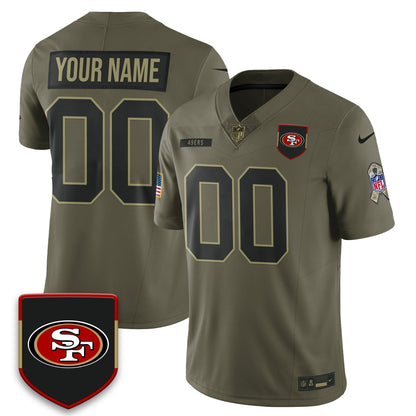SF 2025 Salute to Service Limited Jersey - All Stitched