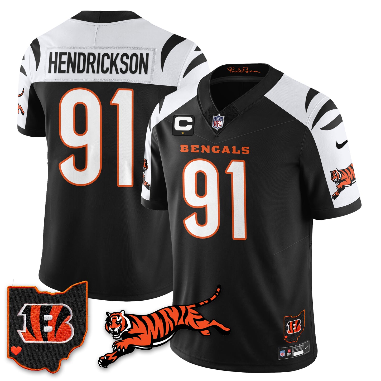 Cincinnati Bengals Vapor F.U.S.E. Limited Jersey N1 - All Stitched