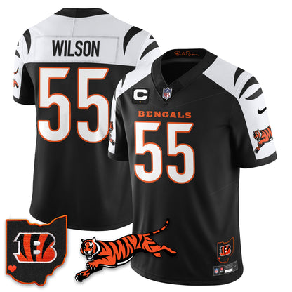 Cincinnati Bengals Vapor F.U.S.E. Limited Jersey N1 - All Stitched