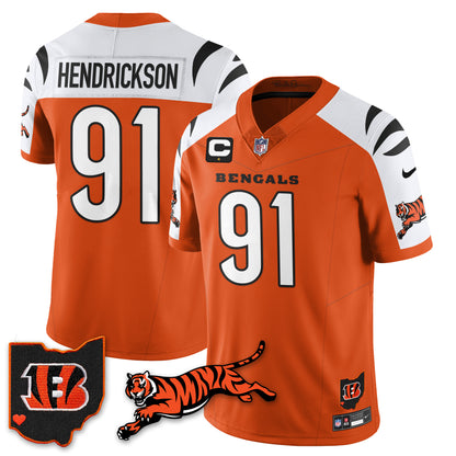 Cincinnati Bengals Vapor F.U.S.E. Limited Jersey N1 - All Stitched