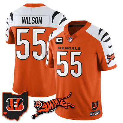 Cincinnati Bengals Vapor F.U.S.E. Limited Jersey N1 - All Stitched