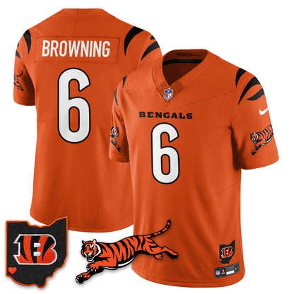 Cincinnati Bengals Vapor F.U.S.E. Limited Jersey N1 - All Stitched