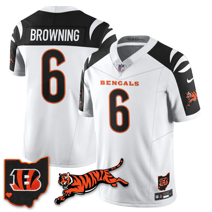 Cincinnati Bengals Vapor F.U.S.E. Limited Jersey N1 - All Stitched