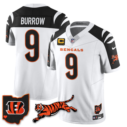 Cincinnati Bengals Vapor F.U.S.E. Limited Jersey N1 - All Stitched