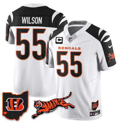 Cincinnati Bengals Vapor F.U.S.E. Limited Jersey N1 - All Stitched
