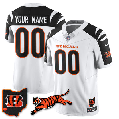 Cincinnati Bengals Vapor F.U.S.E. Limited Jersey N1 - All Stitched