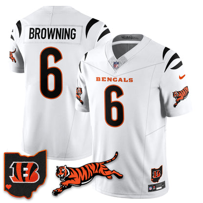 Cincinnati Bengals Vapor F.U.S.E. Limited Jersey N1 - All Stitched