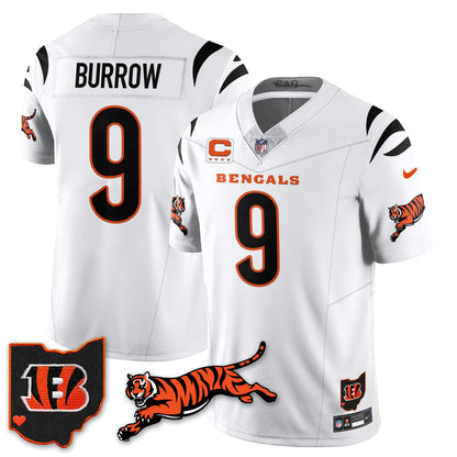 Cincinnati Bengals Vapor F.U.S.E. Limited Jersey N1 - All Stitched