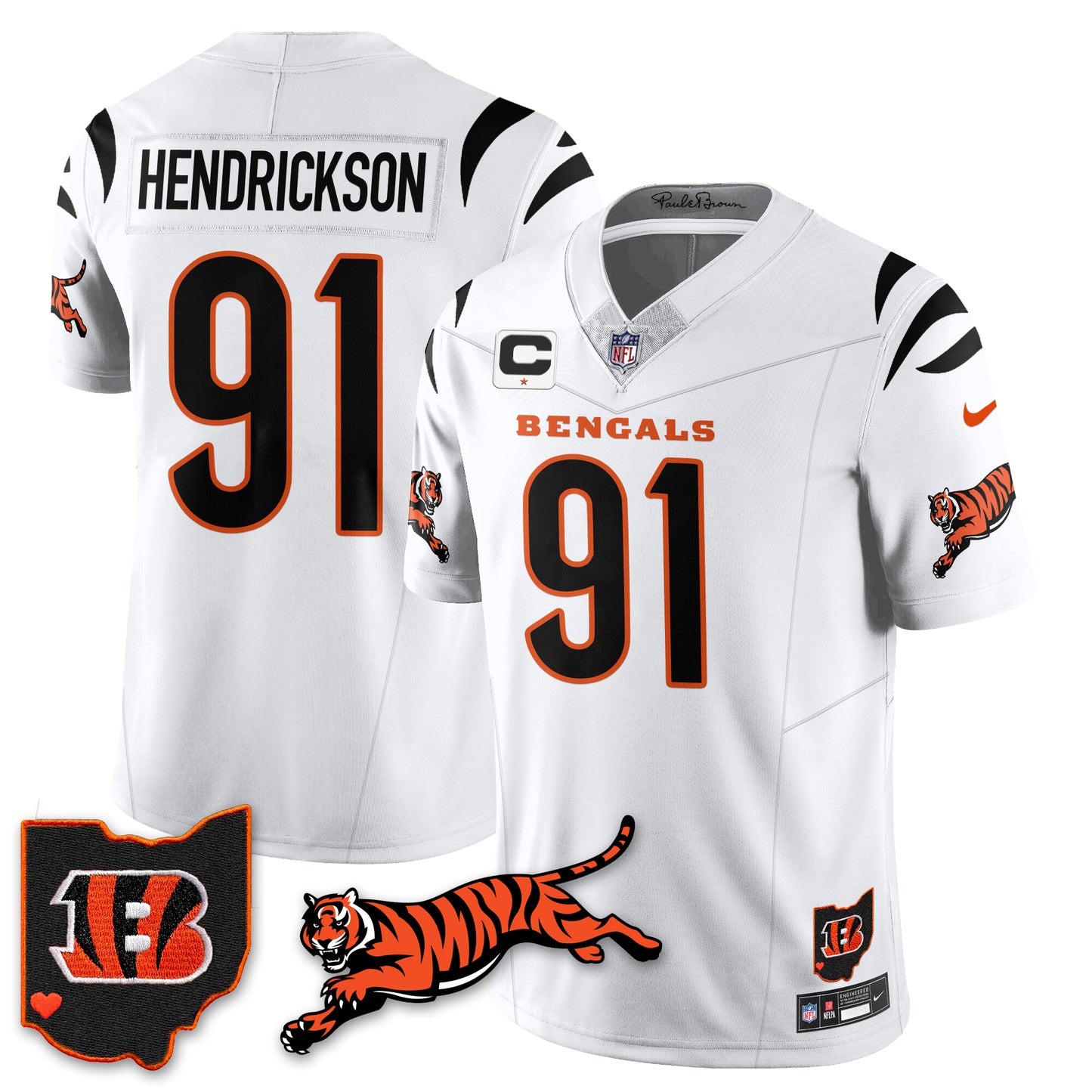 Cincinnati Bengals Vapor F.U.S.E. Limited Jersey N1 - All Stitched
