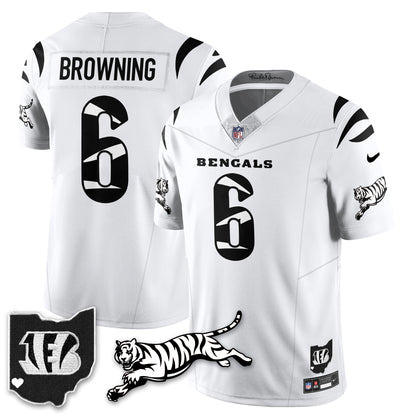 Cincinnati Bengals Vapor F.U.S.E. Limited Jersey N1 - All Stitched