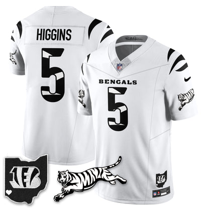 Cincinnati Bengals Vapor F.U.S.E. Limited Jersey N1 - All Stitched