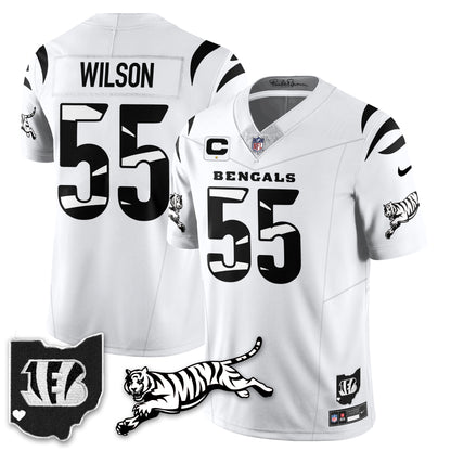 Cincinnati Bengals Vapor F.U.S.E. Limited Jersey N1 - All Stitched
