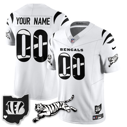 Cincinnati Bengals Vapor F.U.S.E. Limited Jersey N1 - All Stitched