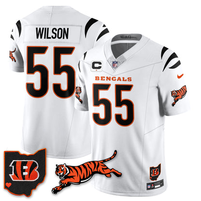 Cincinnati Bengals Vapor F.U.S.E. Limited Jersey N1 - All Stitched