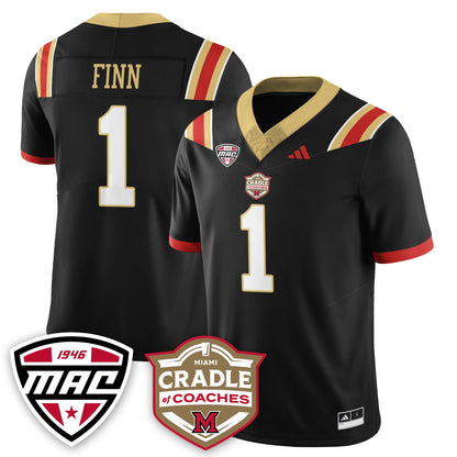 Miami RedHawks Football "Cradle of Coaches" Vapor Limited Jersey - All Stitched