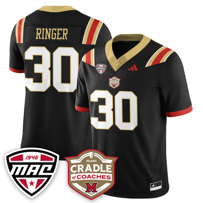 Miami RedHawks Football "Cradle of Coaches" Vapor Limited Jersey - All Stitched