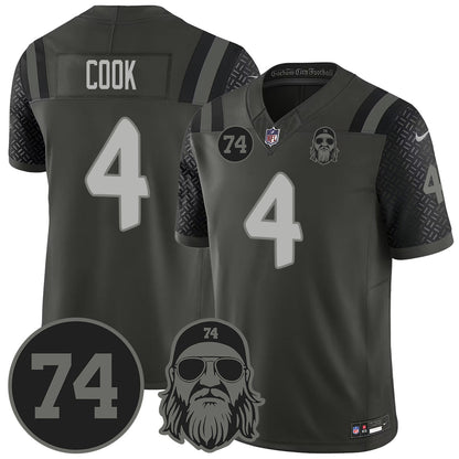 NYJ Vapor Limited Jersey - Nick Mangold Patch - All Stitched