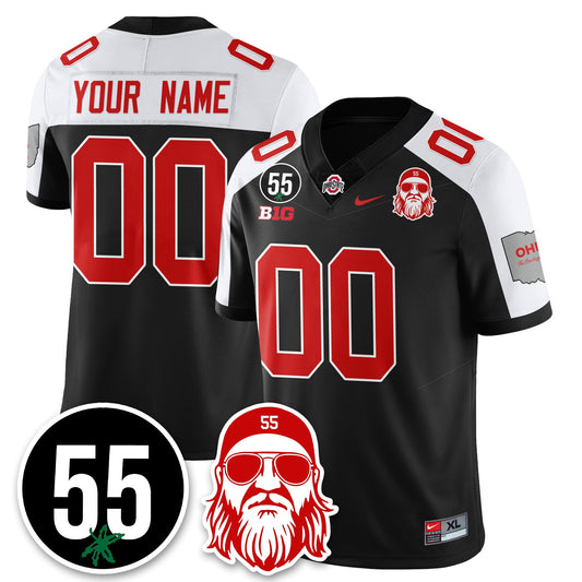 Custom OSU Vapor Limited Jersey - Nick Mangold Patch - All Stitched