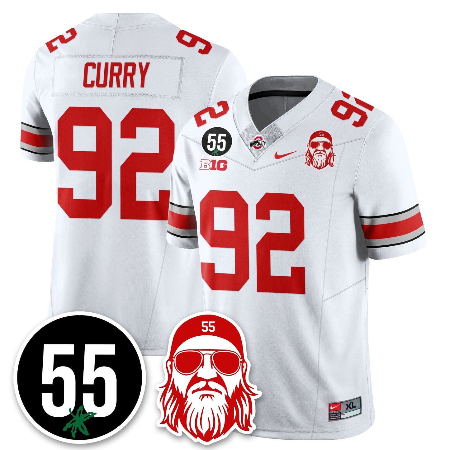 OSU Vapor Limited Jersey - Nick Mangold Patch - All Stitched