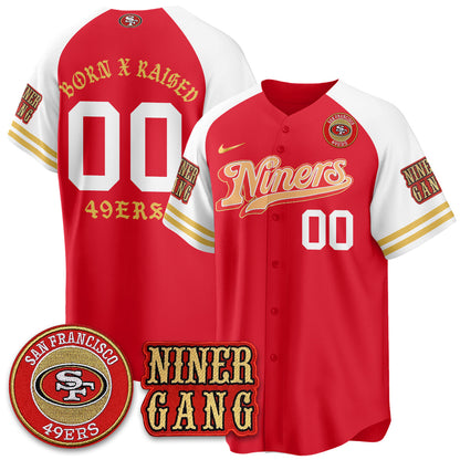 SF Born x Raised Baseball Jersey - All Stitched