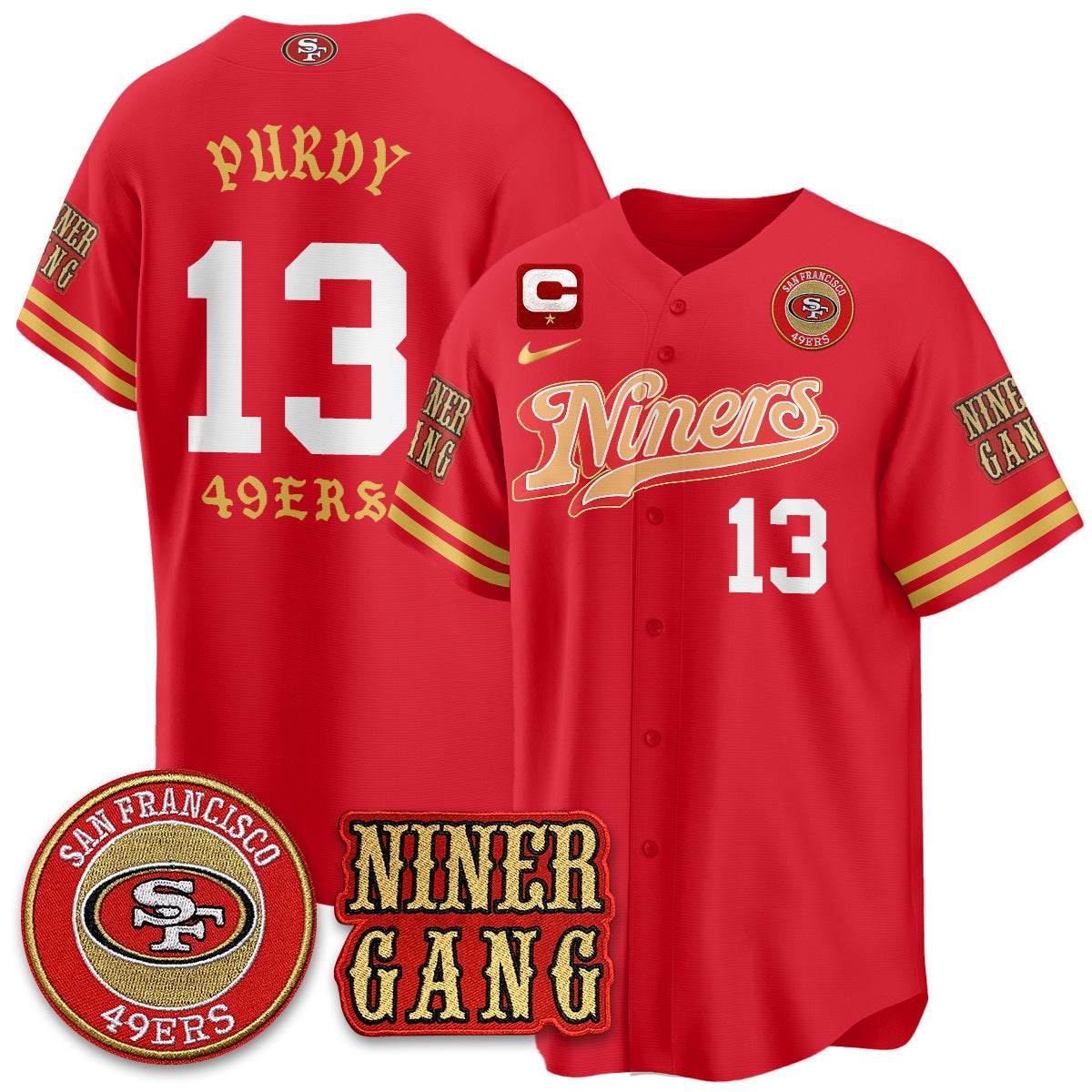 SF Born x Raised Baseball Jersey - All Stitched