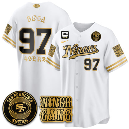 SF Born x Raised Baseball Jersey - All Stitched