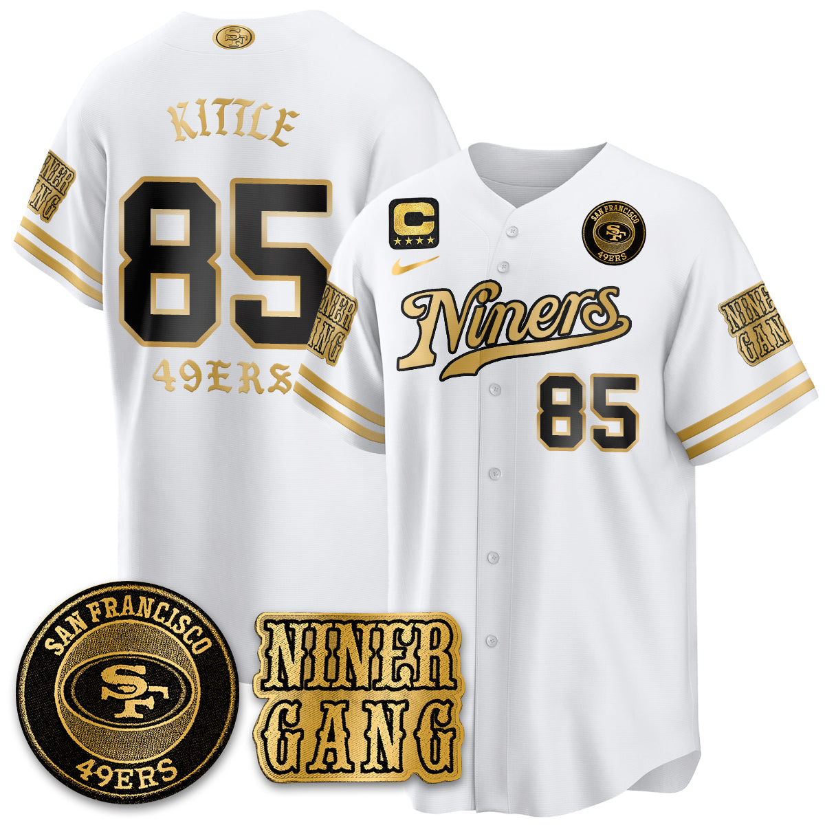 SF Born x Raised Baseball Jersey - All Stitched