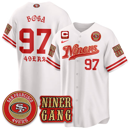 SF Born x Raised Baseball Jersey - All Stitched