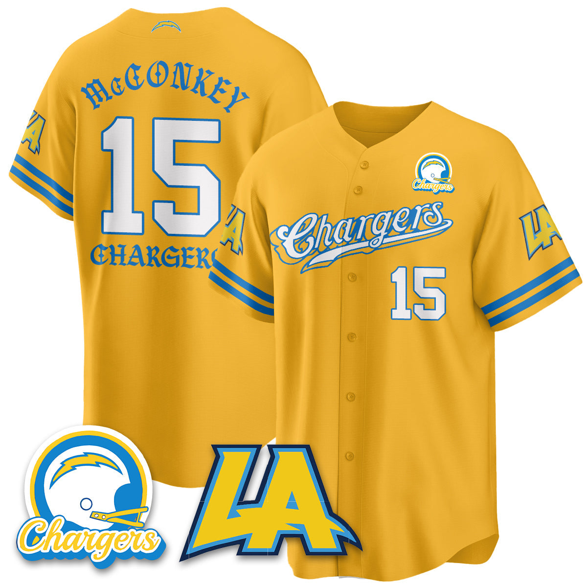 LVG Born x Raised Baseball Jersey - All Stitched